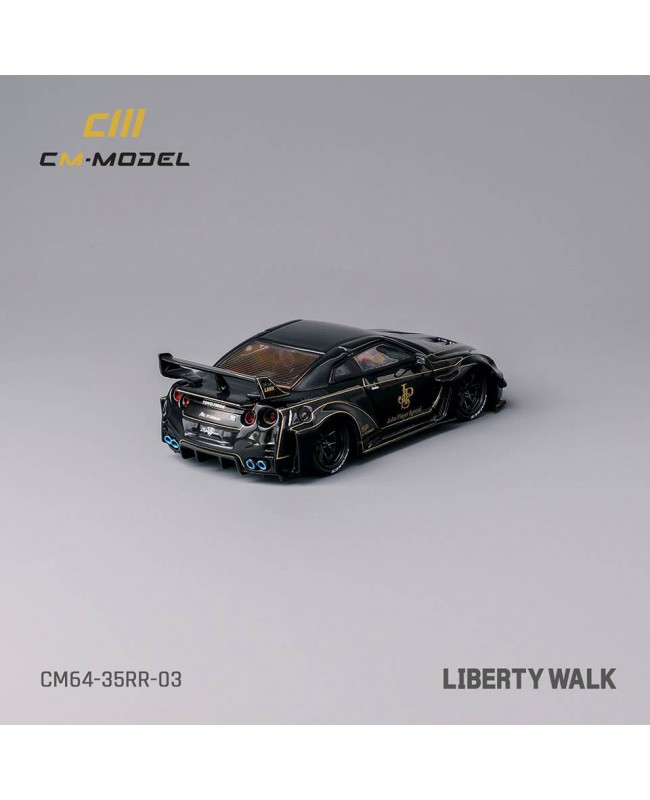 (預訂 Pre-order) CM model 1/64 Nissan LBWK GT35RR black-CM64-35RR-03 (Diecast car model)