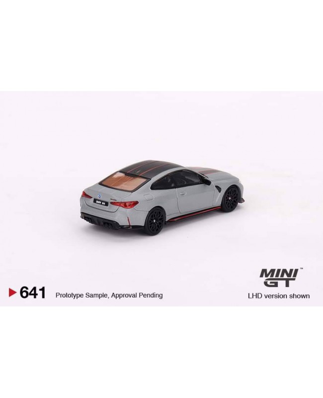 (預訂 Pre-order) MINI GT 1/64 MGT00641-R BMW M4 CSL (G82) Frozen Brooklyn Grey Metallic (Diecast car model)