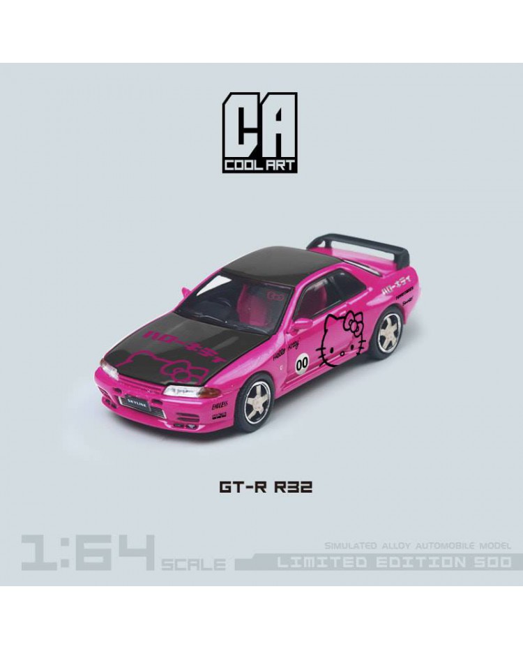 預訂Pre-order) Cool ART 1:64 Nissan Gtr32 (Diecast car model) Rose ...