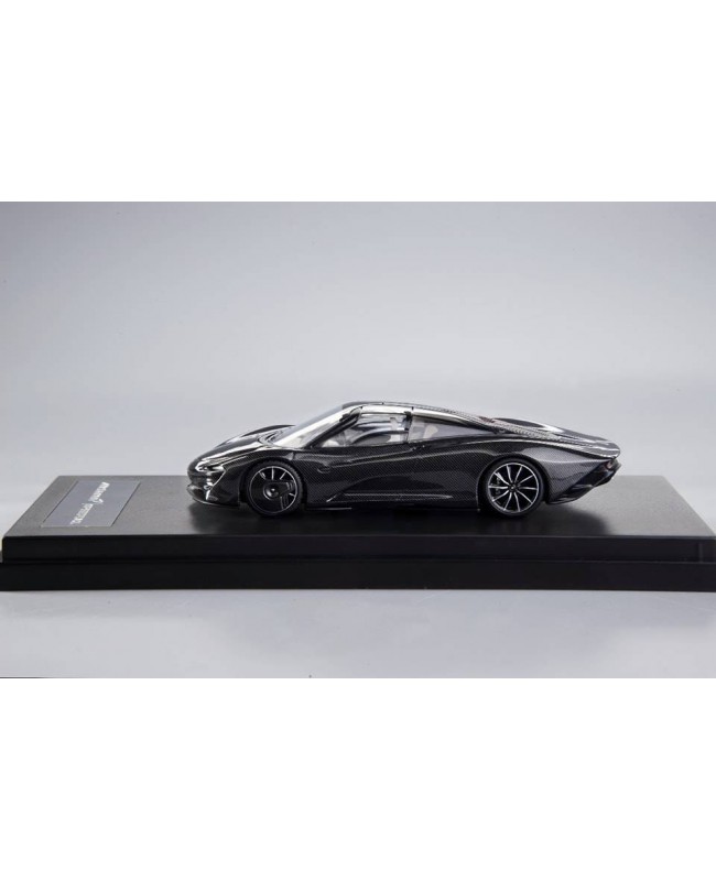 (預訂 Pre-order) LCD 1/64 McLaren Speedtail (Diecast car model) Black carbon