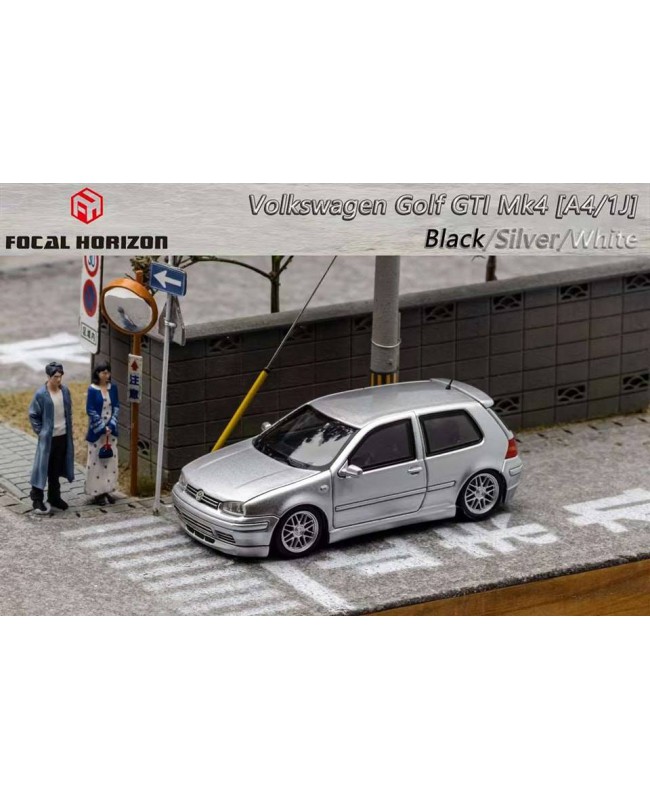 (預訂 Pre-order) Focal Horizon FH 1:64 VW Golf GTI Mk4  (Diecast car model) 限量699台 Silver 金屬銀