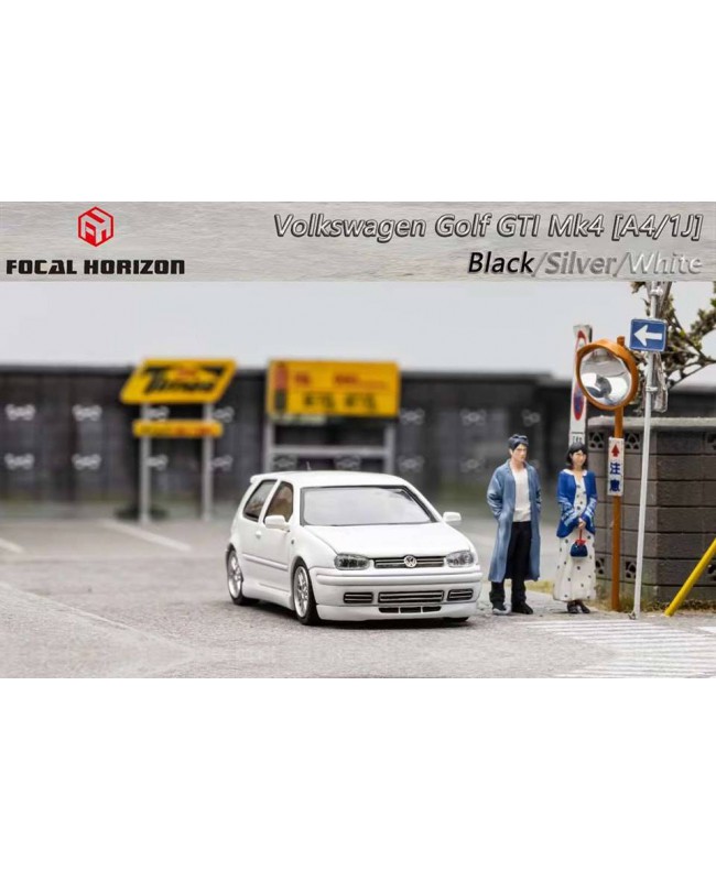 (預訂 Pre-order) Focal Horizon FH 1:64 VW Golf GTI Mk4  (Diecast car model) 限量699台 White 雪地白