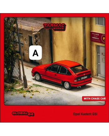 (預訂 Pre-order) Tarmac Works 1/64 T64G-065-RE Opel Kadett GSi Red (Diecast car model)