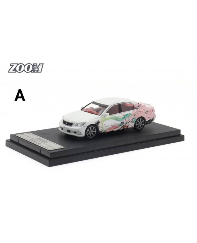 (預訂 Pre-order) Zoom 1:64 Crown Athlete GRS184 (Diecast car model) Hatsune Miku 初音痛車