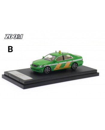 (預訂 Pre-order) Zoom 1:64 Crown Athlete GRS184 (Diecast car model) Green Taxi 日本綠色出租車