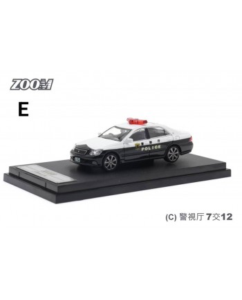 (預訂 Pre-order) Zoom 1:64 Crown Athlete GRS184 (Diecast car model) JP Police C 警視庁 7交12