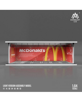 (預訂 Pre-order) MoreArt 1/64 PARKING LOT SCENE McDonald's MO644041