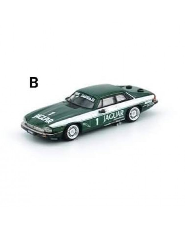 (預訂 Pre-order) BM Creations 1/64 (Diecast car model) BM64B0318 Jaguar 1984 XJS -Green #1 (RHD)