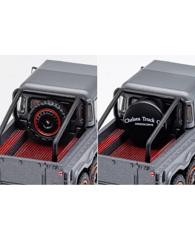 (預訂 Pre-order) GCD 1/64 Defender 6x6 Pickup (Diecast car model) KS-053-283 灰色標準版右呔
