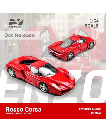(預訂 Pre-order) Findclassically (FY) 1/64 Ferrari Enzo(Diecast car model) 限量500台 Red