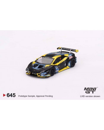 (預訂 Pre-order) MINI GT 1/64 MGT00645-L Lamborghini Huracán GT3 EVO No.4 2022 Macau GP Macau GT Cup 3rd Place LHD (Diecast car model)