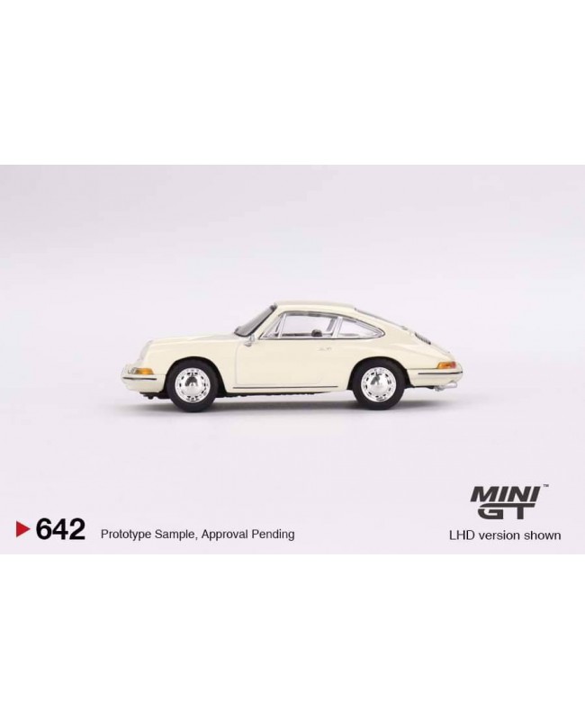 (預訂 Pre-order) MINI GT 1/64 MGT00642-L Porsche 901 1963 Ivory LHD (Diecast car model)