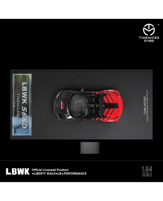 (預訂 Pre-order) TimeMicro 1/64 Honda LBWK S660 (Diecast car model) 限量999台 Advan 普通版  TM645503
