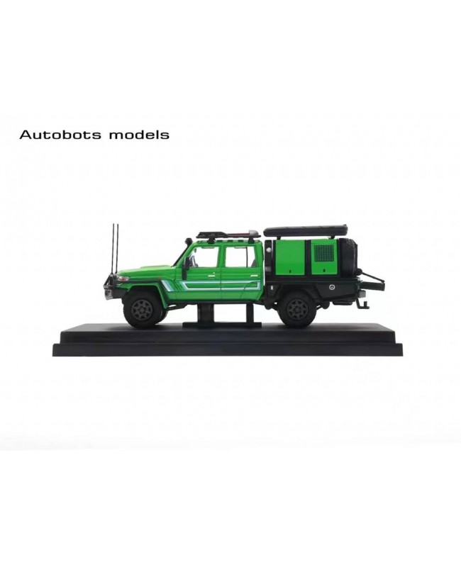 (預訂 Pre-order) Autobots Models 1:64 Land Cruiser (J70) LC79 Pickup (Diecast car model) Green Livery 限量299台