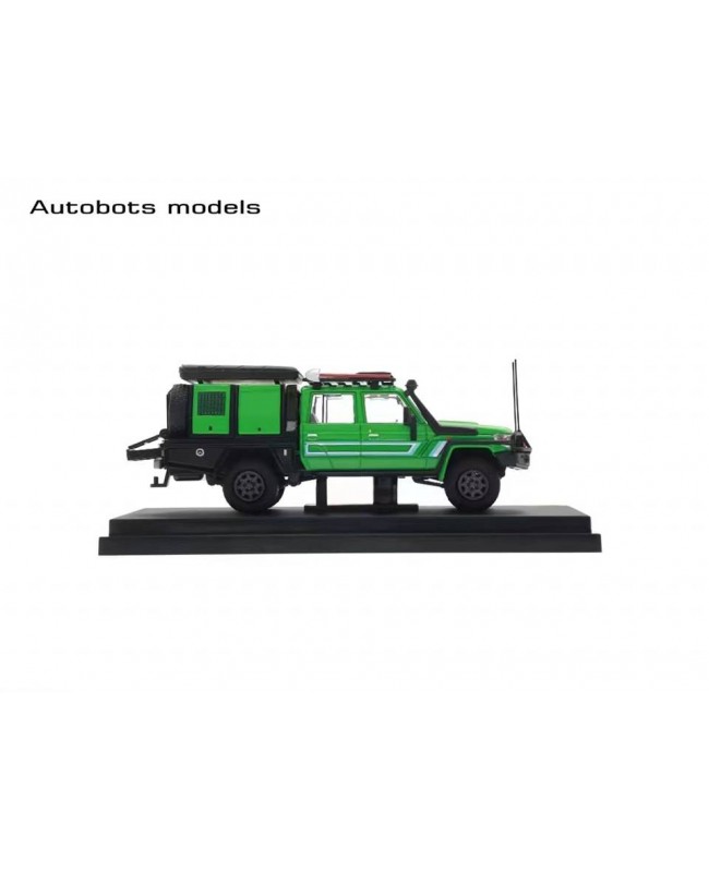(預訂 Pre-order) Autobots Models 1:64 Land Cruiser (J70) LC79 Pickup (Diecast car model) Green Livery 限量299台