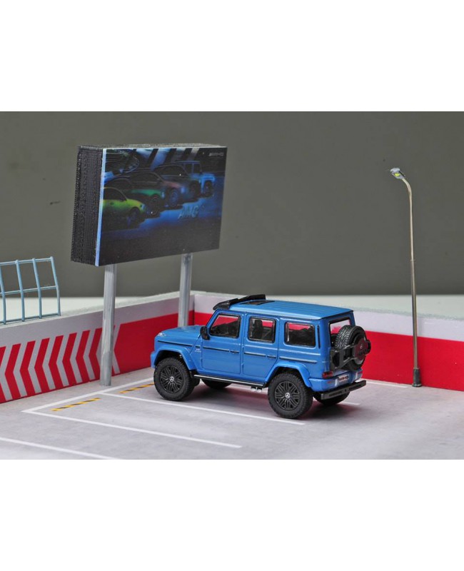 (預訂 Pre-order) Kengfai 1/64 MB G63 (Diecast car model) 復古藍 (標準版)