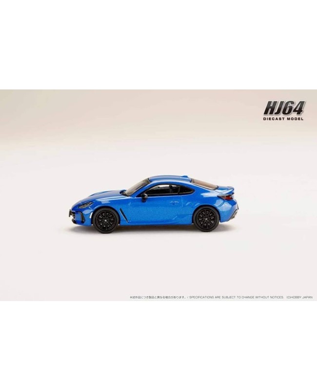 (預訂 Pre-order) HobbyJAPAN 1/64 SUBARU BRZ S 10TH ANNIVERSARY LIMITED HJ643047BL : WR BLUE PEARL (Diecast car model)