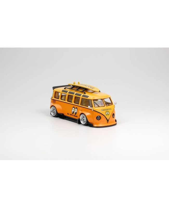 (預訂 Pre-order) TPC 1/64 VW T1 Kombi (Mooneyes double yellow livery) (Diecaat car model) 限量500台