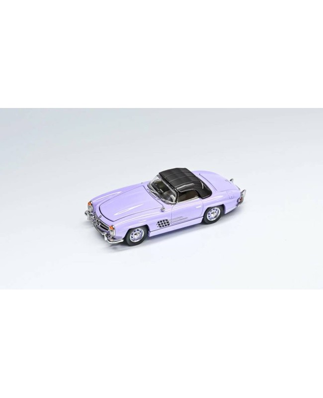 (預訂 Pre-order) GFCC  1/64 Benz 300SL (Diecast car model) 紫色/軟頂
