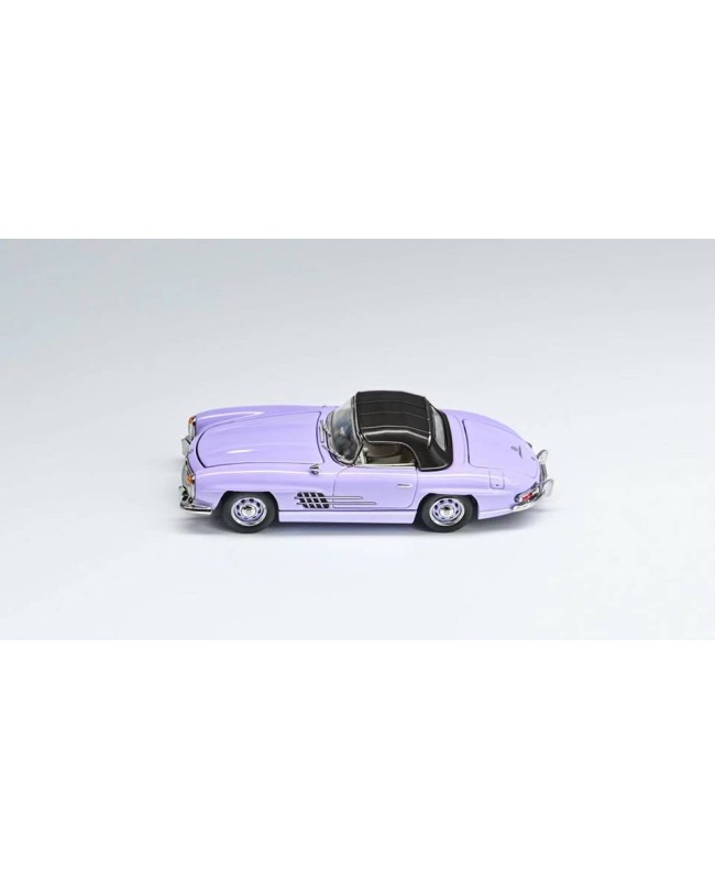 (預訂 Pre-order) GFCC  1/64 Benz 300SL (Diecast car model) 紫色/軟頂