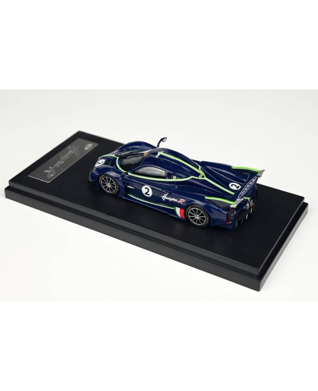 (預訂 Pre-order) LCD 1/64 Pagani Huayra R Blue carbon 2# (Diecast car model)