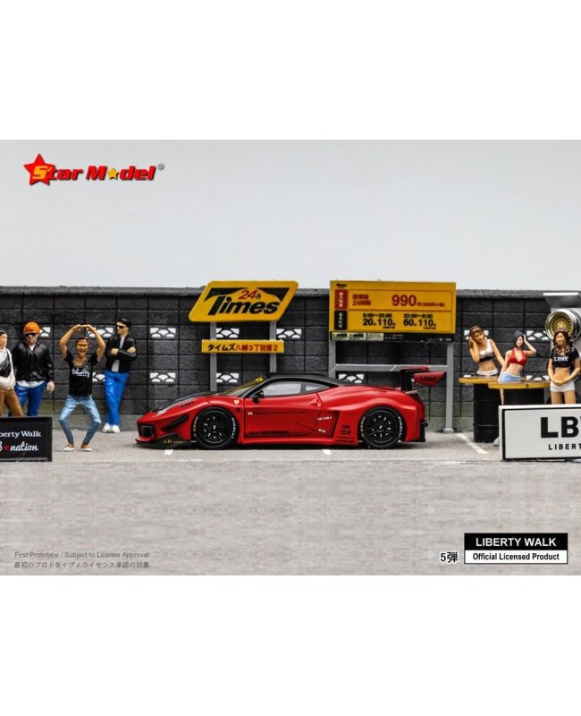 (預訂 Pre-order) Star Model 1/64 LB-Silhouette WORKS 458 GT (Diecast car model) Standard Red 普通版