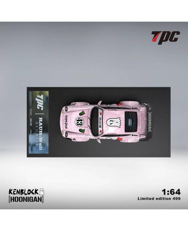 (預訂 Pre-order) TPC 1/64 RWB964 Hoonigan pink 43# (Diecast car model) 限量499台 普通版
