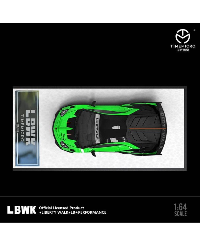(預訂 Pre-order) LBWK & TM1:64 Lamborghini LP700 GTEVO (Diecast car model) 限量999台 綠色-普通版