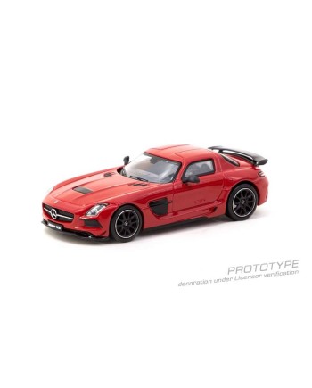 (預訂 Pre-order) Tarmac Works 1/64 Mercedes-Benz SLS AMG Coupé Black Series Red T64G-027-RE (Diecast car model) 中國限定