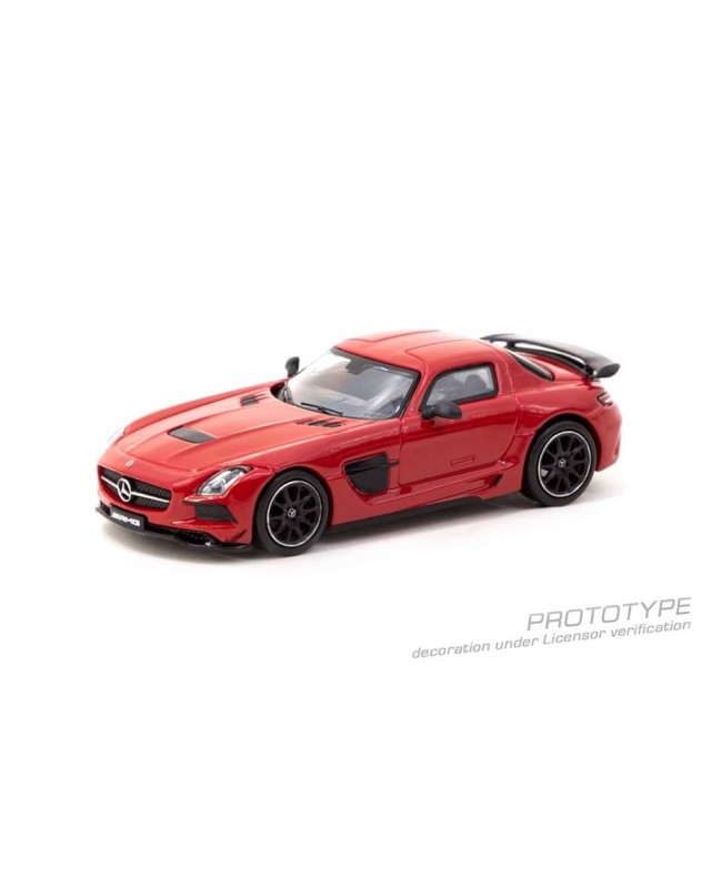 (預訂 Pre-order) Tarmac Works 1/64 Mercedes-Benz SLS AMG Coupé Black Series Red T64G-027-RE (Diecast car model) 中國限定