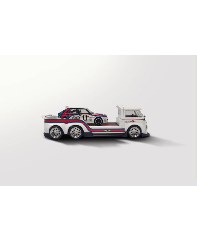 (預訂 Pre-order) Liberty 64 1/64 VW trailer Martini livery (Diecast car model) 限量999台 (不包含 1/64 模型車在內，僅拖車)