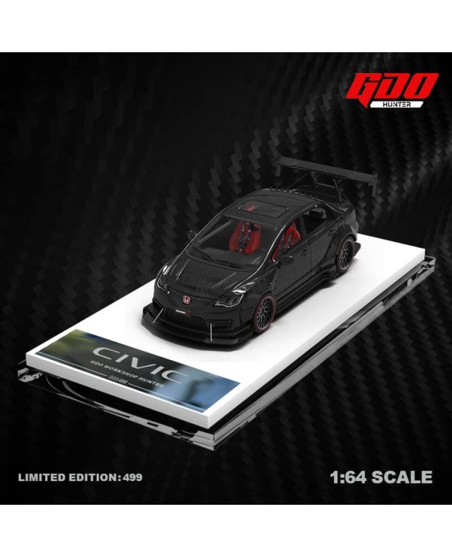 (預訂 Pre-order) TimeMicro X GDO 1:64 Honda Civic 無限RR (Diecast car model) 限量499台 普通版