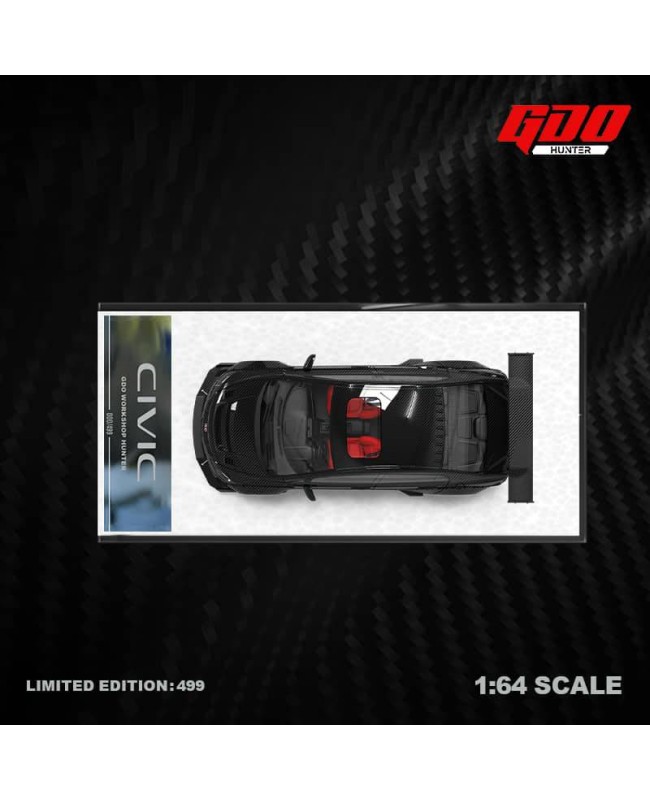 (預訂 Pre-order) TimeMicro X GDO 1:64 Honda Civic 無限RR (Diecast car model) 限量499台 普通版
