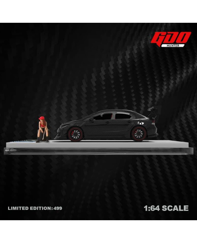 (預訂 Pre-order) TimeMicro X GDO 1:64 Honda Civic 無限RR (Diecast car model) 限量499台 豪華精裝版帶人偶及輪胎