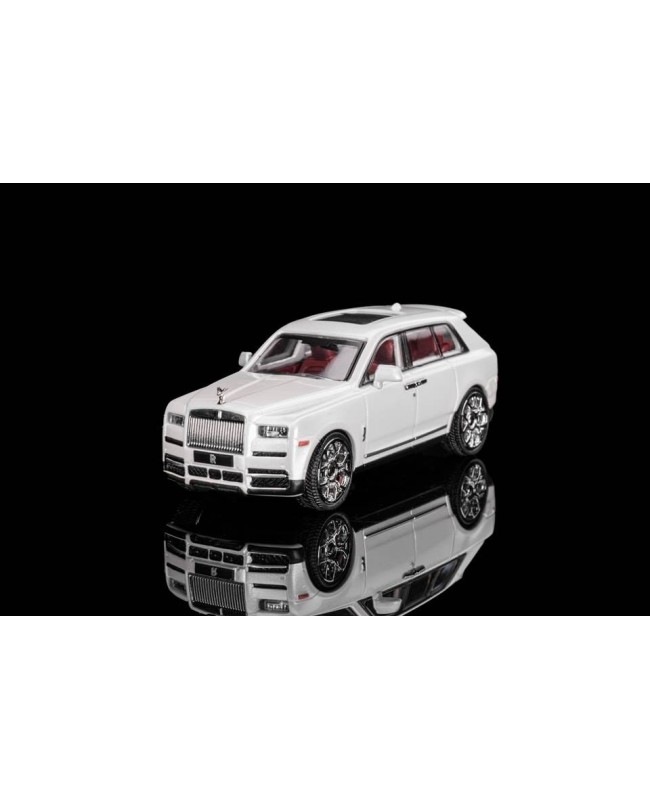 (預訂 Pre-order) Smallcarart SCA 1:64 Cullinan Black Bagde (Diecast car model) 限量399台 White 珍珠白