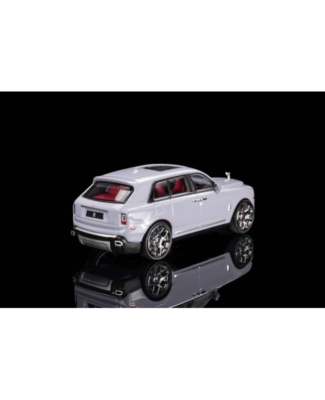(預訂 Pre-order) Smallcarart SCA 1:64 Cullinan Black Bagde (Diecast car model) 限量399台 Grey 淡灰