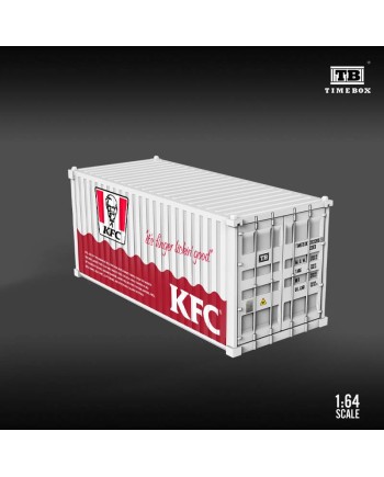 (預訂 Pre-order) TimeBox 1/64 20ft size container KFC Livery TB640142