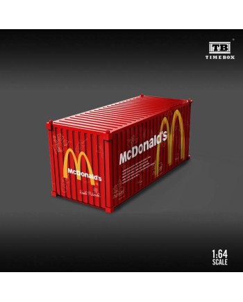 (預訂 Pre-order) TimeBox 1/64 20ft size container McDonald's Livery TB640143
