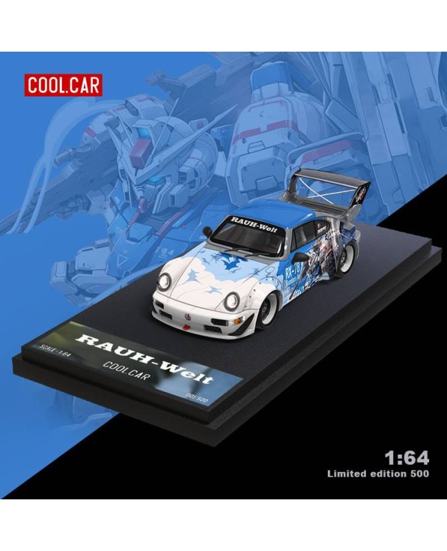 (預訂 Pre-order) Cool car 1:64 Porsche 964 RX-78 Gundam Astray livery (Diecast car model) 限量500台 普通版