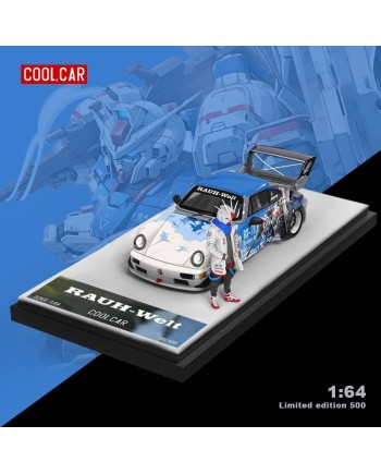 (預訂 Pre-order) Cool car 1:64 Porsche 964 RX-78 Gundam Astray livery (Diecast car model) 限量500台 人偶版