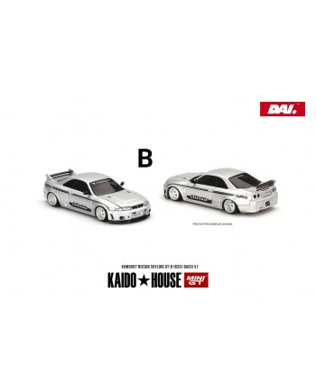 (預訂 Pre-order) KaidoHouse x MINI GT KHMG097 Nissan Skyline GT-R (R33) DAI33 V1 (Diecast car model)