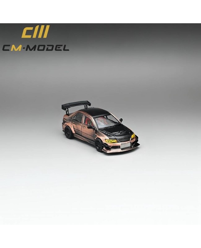 (預訂 Pre-order) CM model 1/64 Mitsubishi Lancer Evo IX Bronze carbon version CM64-EVOIX-20 (Diecast car model)