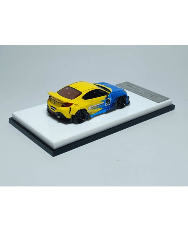 (預訂 Pre-order) ScaleMini 1/64 Rocket Bunny GR86 (Resin car model) 限量499台 Blue yellow spoon livery