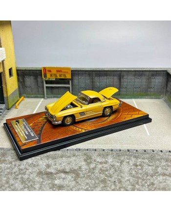 (預訂 Pre-order) Zero formula 1:64 Mercedes Benz300SL (Diecast car model) Yellow