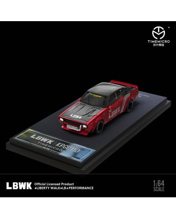 (預訂 Pre-order) TimeMicro1/64 LBWK Nissan KPGC110 (Diecast car model) 紅 普通版