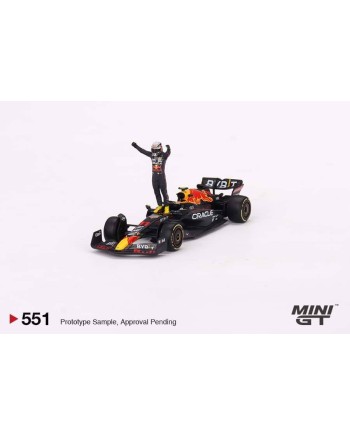 (預訂 Pre-order) MINI GT 1/64 MGT00551-L Oracle Red Bull Racing RB18 No.11 Sergio Pérez 2022 Monaco Grix Winner (Diecast car model)