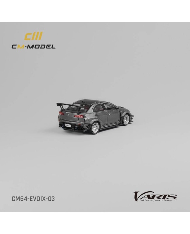 (預訂 Pre-order) CM model 1/64 Mitsubishi Lancer EvoX Varis Widebody grey/CM64-EVO X-03 (Diecast car model)