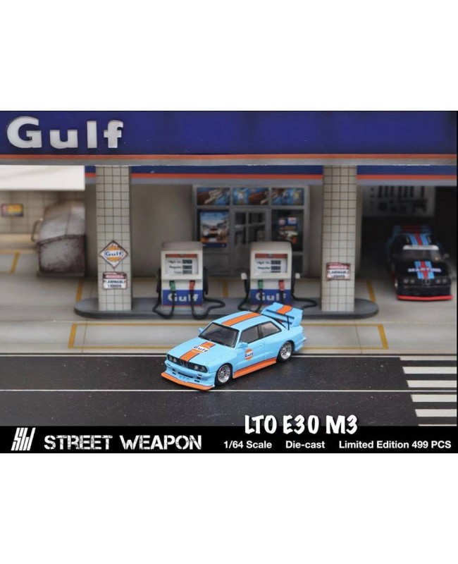 (預訂 Pre-order) SW 1/64 LTO BMW E30 M3 (Diecast car model) 限量499台 Gulf
