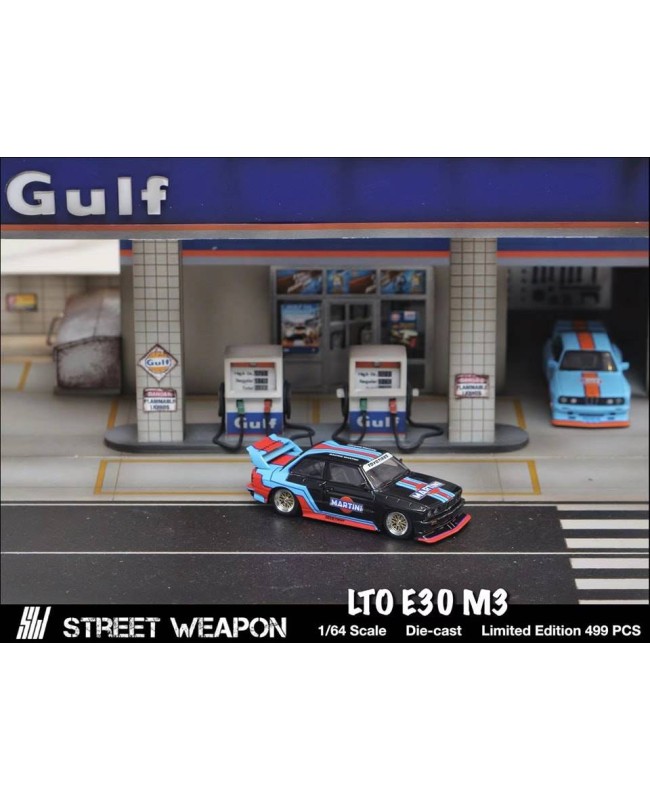 (預訂 Pre-order) SW 1/64 LTO BMW E30 M3 (Diecast car model) 限量499台 Martini black