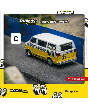 (預訂 Pre-order) Tarmac 1/64 T64G-TL032-ME Dodge Van Mooneyes (Diecast car model)